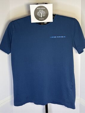 Under Armour Men's Navy Blue Short Sleeve Crew Tee Size Small